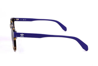 Adidas Originals OR0009-H men Havana Geometric Sunglasses