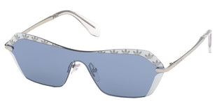 Adidas Originals OR0015 women White Shield Sunglasses