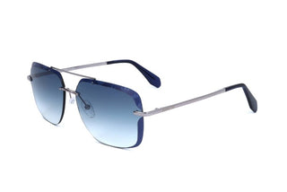 Adidas Originals OR0017 men Blue Geometric Sunglasses