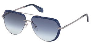 Adidas Originals OR0018 men Blue Pilot Sunglasses