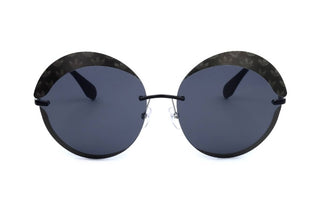 Adidas Originals OR0019 women Black Round Sunglasses