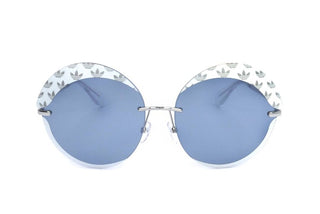 Adidas Originals OR0019 women White Round Sunglasses