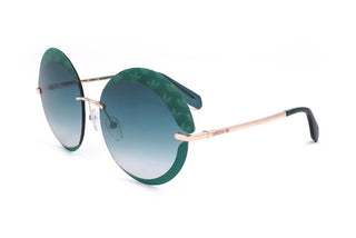 Adidas Originals OR0019 women Green Round Sunglasses
