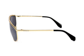 Adidas Originals Or0028 Men Gold Geometric Sunglasses