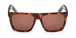 Adidas Originals Or0140 Unisex Havana Rectangle Sunglasses