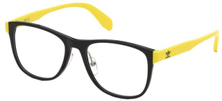 Adidas Originals OR5002-H men Black Geometric Eyeglasses