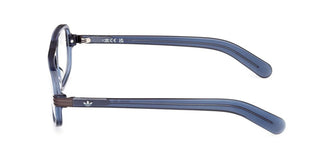 Adidas Originals OR5105 unisex Blue Geometric Eyeglasses