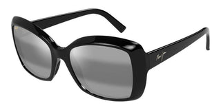 Maui Jim ORCHID MJ0735S women Black Butterfly Sunglasses