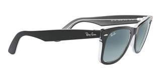Ray-Ban ORIGINAL WAYFARER RB 2140 unisex Black Squared Sunglasses