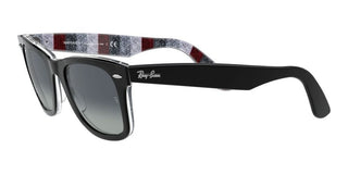 Ray-Ban ORIGINAL WAYFARER RB 2140 unisex Black Squared Sunglasses