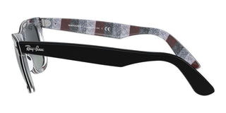 Ray-Ban ORIGINAL WAYFARER RB 2140 unisex Black Squared Sunglasses