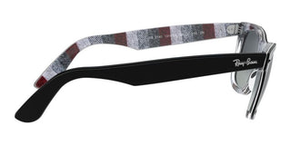 Ray-Ban ORIGINAL WAYFARER RB 2140 unisex Black Squared Sunglasses