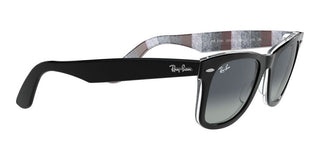 Ray-Ban ORIGINAL WAYFARER RB 2140 unisex Black Squared Sunglasses