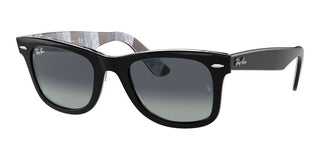 Ray-Ban ORIGINAL WAYFARER RB 2140 unisex Black Squared Sunglasses