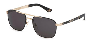 Police ORIGINS 3 SPL890 unisex Rose gold Geometric Sunglasses