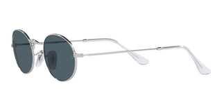 Ray-Ban OVAL RB 3547 unisex Silver Round Sunglasses