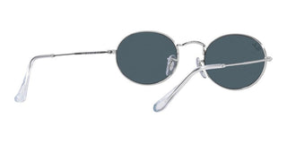 Ray-Ban OVAL RB 3547 unisex Silver Round Sunglasses
