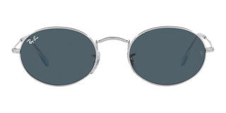 Ray-Ban OVAL RB 3547 unisex Silver Round Sunglasses