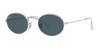 Ray-Ban OVAL RB 3547 unisex Silver Round Sunglasses