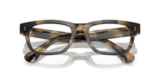 Oliver Peoples Ov 5540u Unisex Havana Squared Eyeglasses