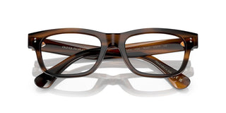 Oliver Peoples Ov 5540u Unisex Havana Squared Eyeglasses