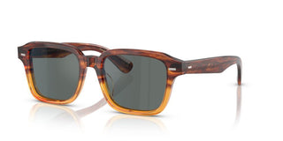 Oliver Peoples Ov 5562su Unisex Brown Squared Sunglasses