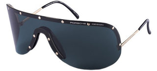 Porsche Design P8479 men Gold Shield Sunglasses