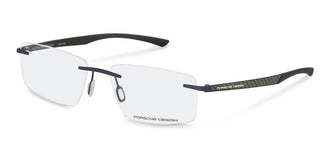 Porsche Design P8774 Unisex Blue Rectangle Eyeglasses