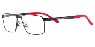 Porsche Design P8777 unisex Black Squared Eyeglasses