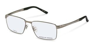 Porsche Design P8777 Men Grey Squared Eyeglasses