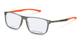 Porsche Design P8781 Unisex Grey Rectangle Eyeglasses
