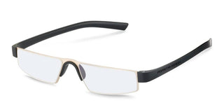 Porsche Design P8814 unisex Gold Rectangle Eyeglasses