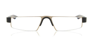 Porsche Design P8814 Unisex Gold Rectangle Eyeglasses