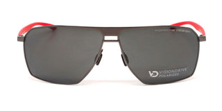 Porsche Design P8977 Unisex Grey Geometric Sunglasses