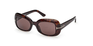 Tom Ford PALOMA-02 FT 1347 women Havana Butterfly Sunglasses
