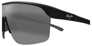 Maui Jim PALUNA MJ0595S unisex Black Shield Sunglasses