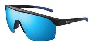 Maui Jim PALUNA MJ0595S unisex Black Shield Sunglasses