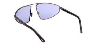 Tom Ford PARKER-02 FT 1399 unisex Ruthenium Geometric Sunglasses