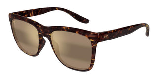 Maui Jim Pehu Mj0602s Unisex Havana Squared Sunglasses