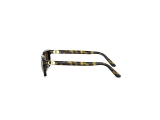 DIOR PETIT CD S1I PETIT CD S1I women Havana Rectangle Sunglasses