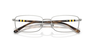 Polo Ralph Lauren Ph1235 Men Silver Rectangle Eyeglasses