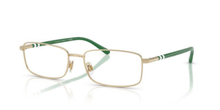 Polo Ralph Lauren Ph1235 Men Gold Rectangle Eyeglasses