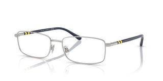 Polo Ralph Lauren Ph1235 Men Silver Rectangle Eyeglasses