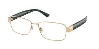 Polo Ralph Lauren Ph1239 Men Gold Rectangle Eyeglasses