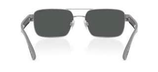 Polo Ralph Lauren Ph3161 Men Silver Rectangle Sunglasses