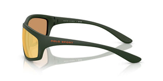 Polo Ralph Lauren Ph4227u Men Green Geometric Sunglasses