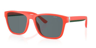 Polo Ralph Lauren Ph4229u Men Red Squared Sunglasses