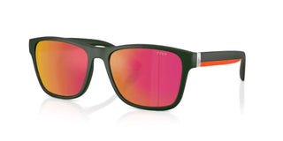 Polo Ralph Lauren Ph4229u Men Green Squared Sunglasses