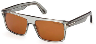 Tom Ford PHILIPPE-02 FT 0999 men Grey Geometric Sunglasses