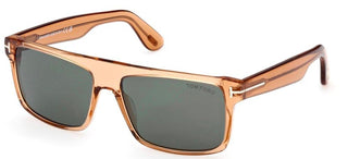 Tom Ford PHILIPPE-02 FT 0999 men Brown Geometric Sunglasses